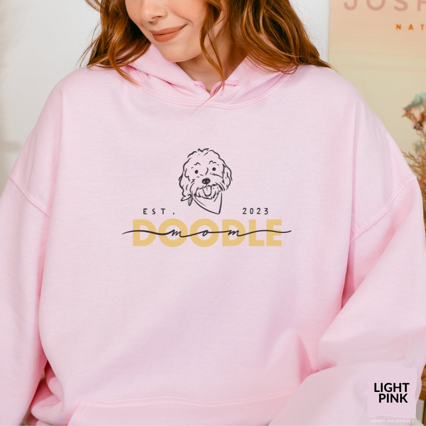Doodle Mom Est. 2023 Hoodie