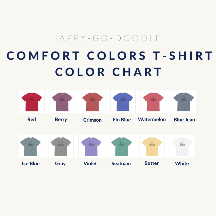 Oh My Goldendoodle Shirt Comfort Colors