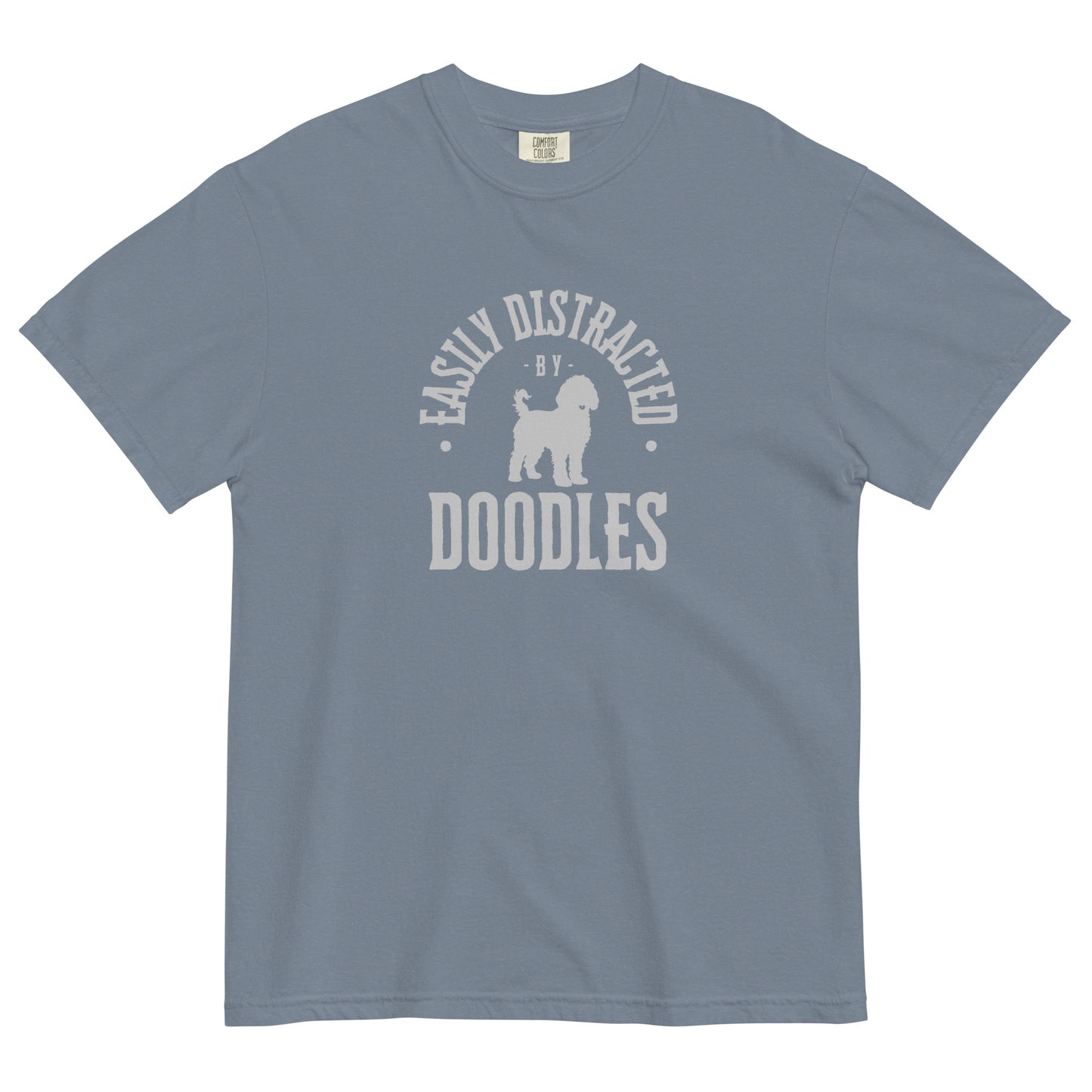 Easily Distracted By Doodles T-Shirt | Comfort Colors