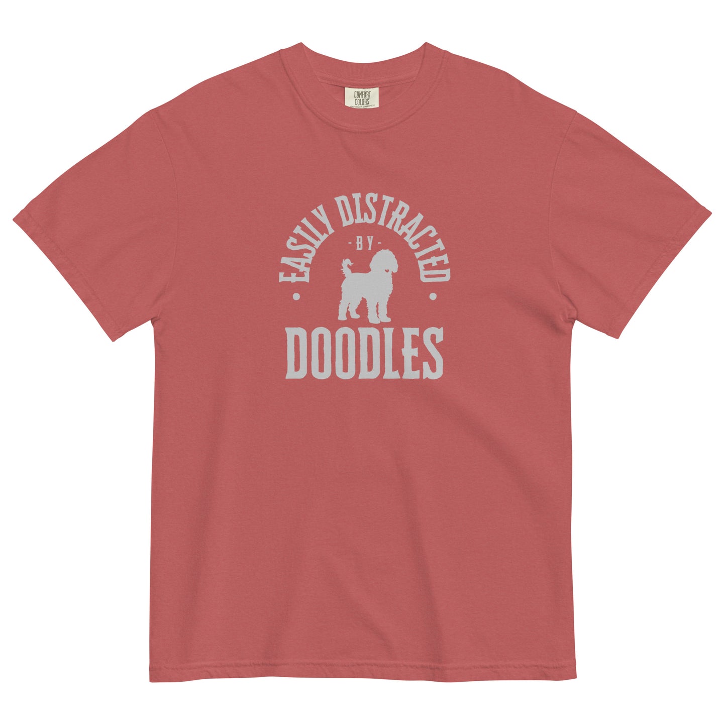 Easily Distracted By Doodles T-Shirt | Comfort Colors