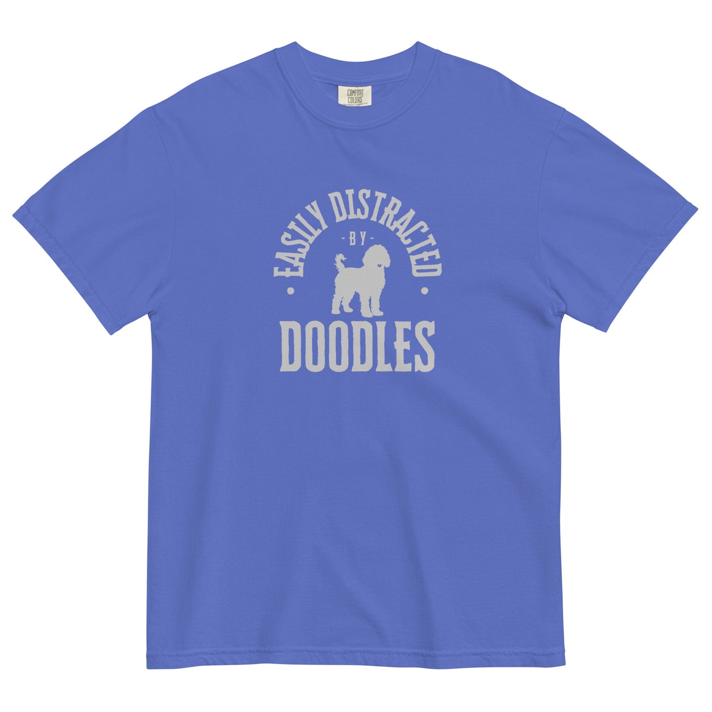 Easily Distracted By Doodles T-Shirt | Comfort Colors