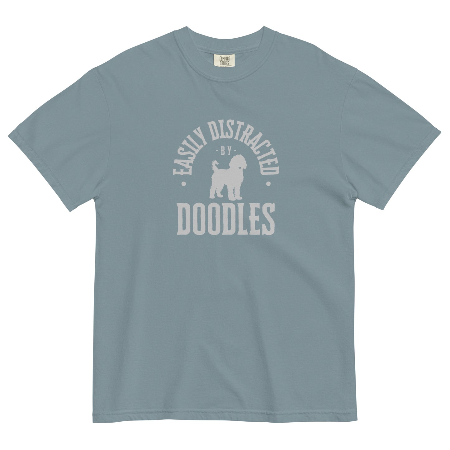 Easily Distracted By Doodles T-Shirt | Comfort Colors