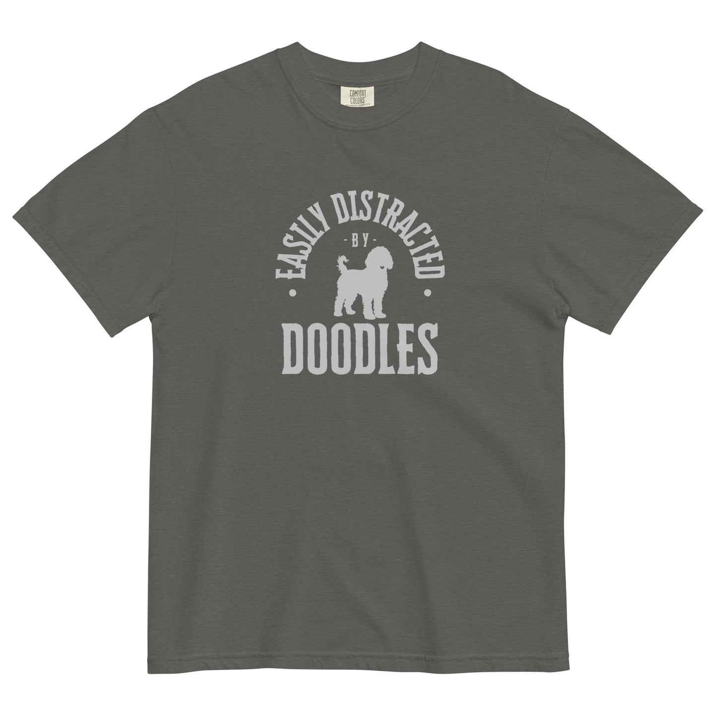 Easily Distracted By Doodles T-Shirt | Comfort Colors