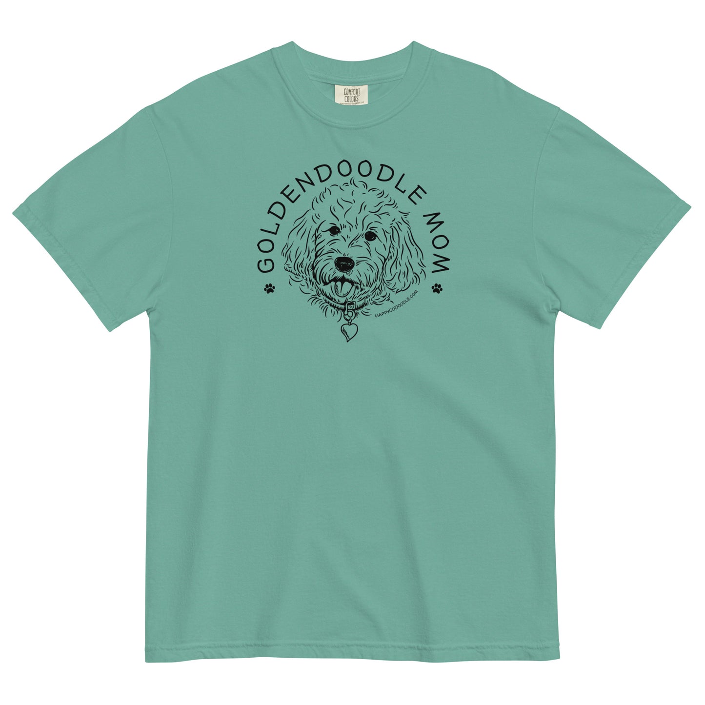 Goldendoodle Mom T-Shirt Comfort Colors