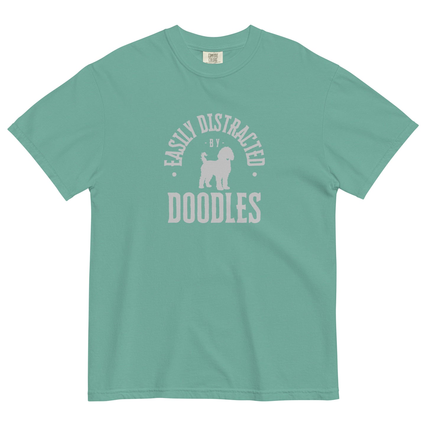 Easily Distracted By Doodles T-Shirt | Comfort Colors
