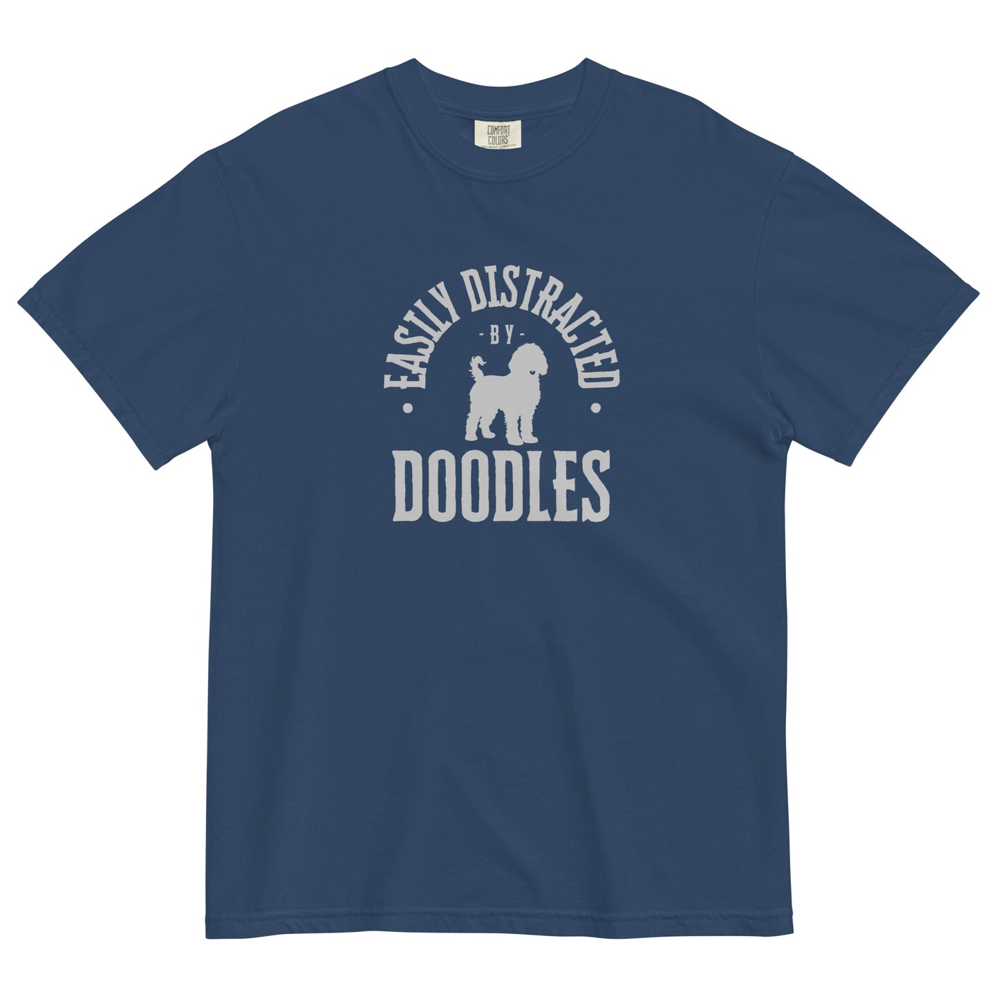 Easily Distracted By Doodles T-Shirt | Comfort Colors