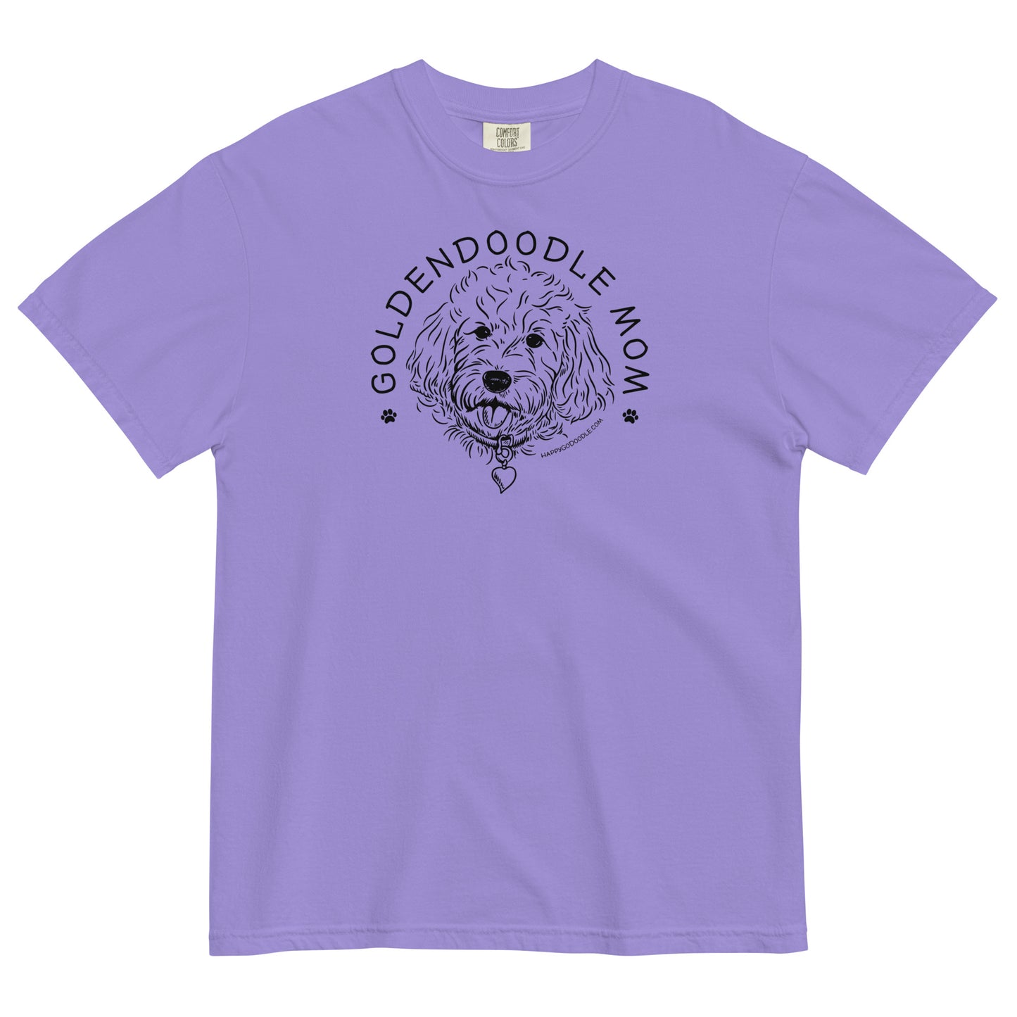 Goldendoodle Mom T-Shirt Comfort Colors