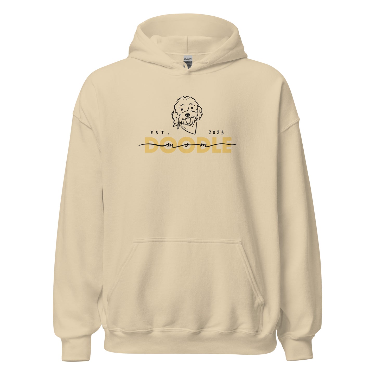 Doodle Mom Est. 2023 Hoodie
