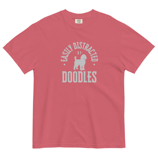 Easily Distracted By Doodles T-Shirt | Comfort Colors